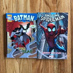 DC Heroes & Marvel Childrens books.